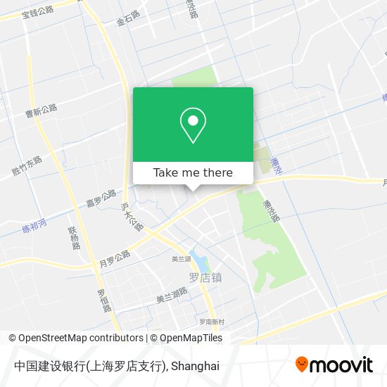 中国建设银行(上海罗店支行) map