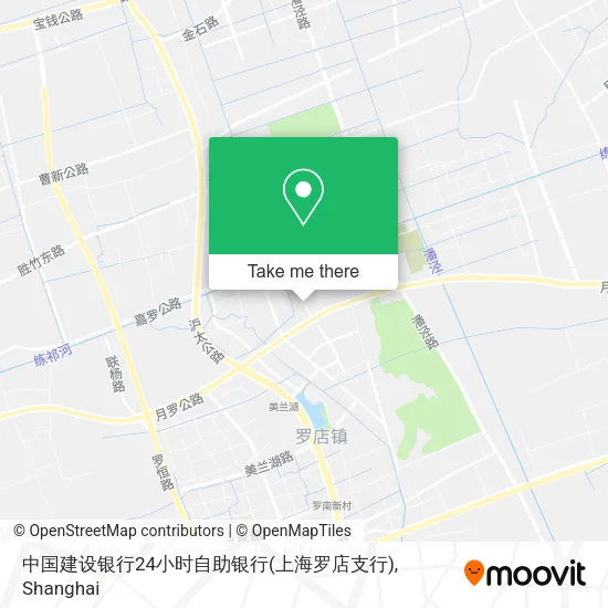 中国建设银行24小时自助银行(上海罗店支行) map