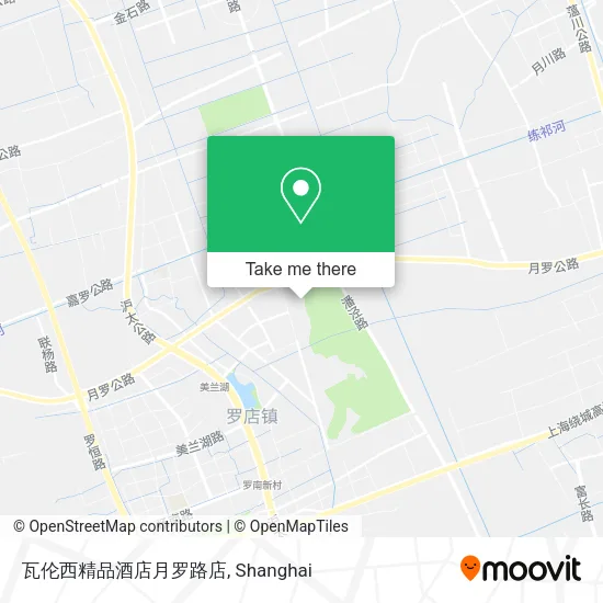 瓦伦西精品酒店月罗路店 map