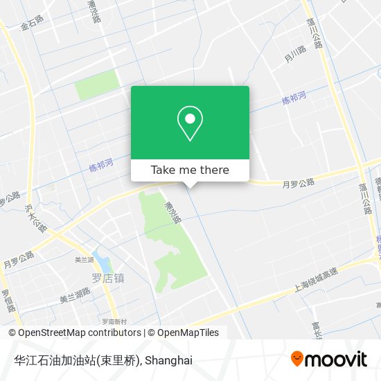 华江石油加油站(束里桥) map