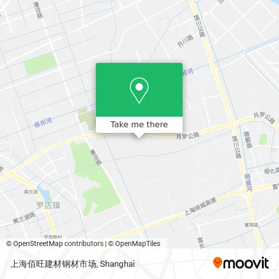 上海佰旺建材钢材市场 map