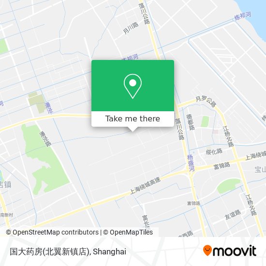 国大药房(北翼新镇店) map