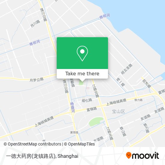 一德大药房(龙镇路店) map