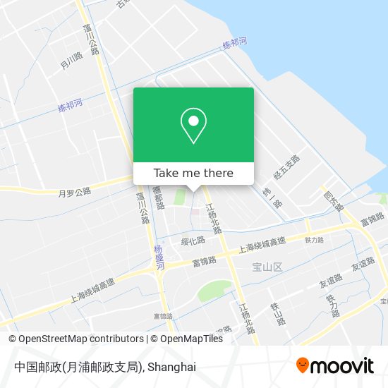 中国邮政(月浦邮政支局) map