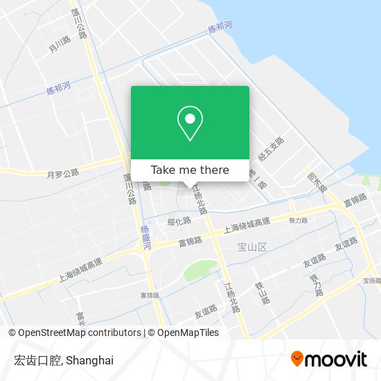 宏齿口腔 map