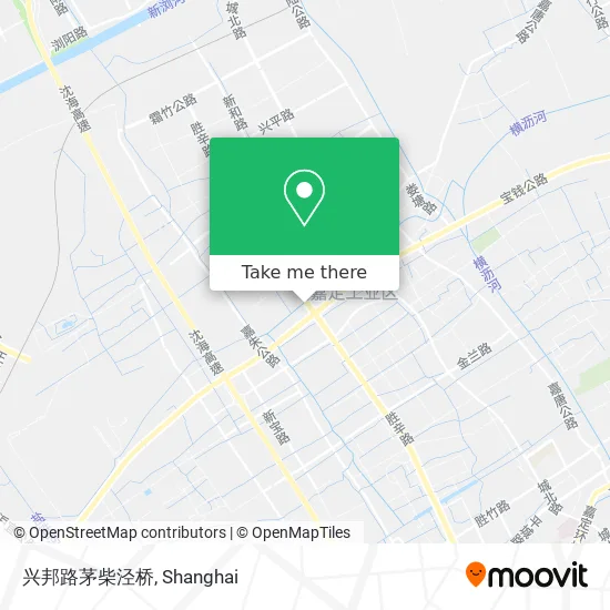 兴邦路茅柴泾桥 map