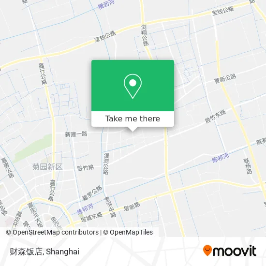财森饭店 map