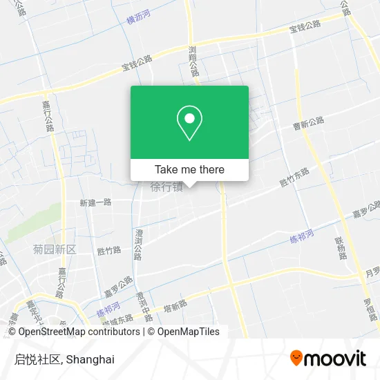 启悦社区 map
