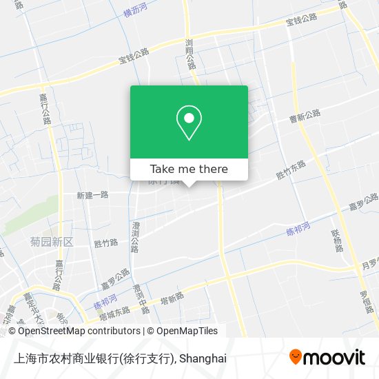上海市农村商业银行(徐行支行) map