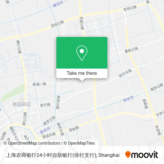 上海农商银行24小时自助银行(徐行支行) map