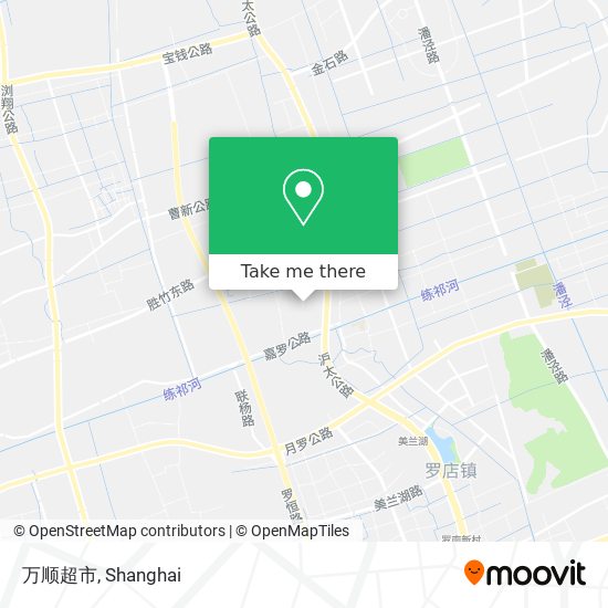 万顺超市 map