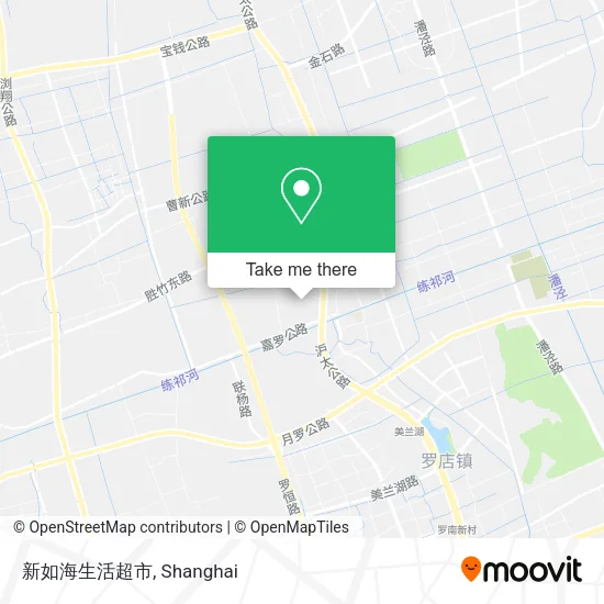 新如海生活超市 map