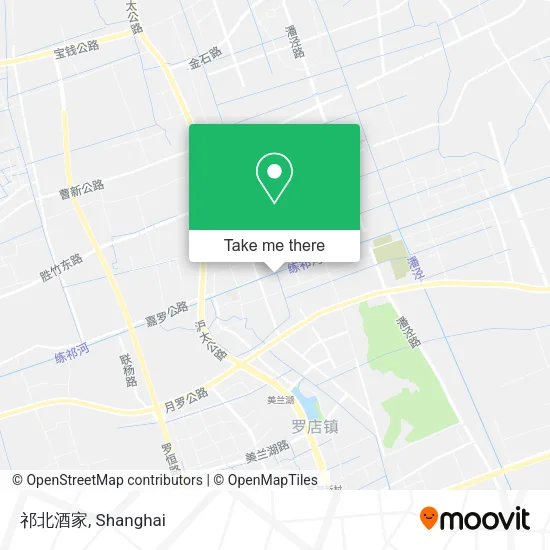 祁北酒家 map