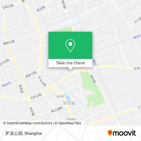 罗溪公园 map