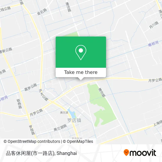 品客休闲屋(市一路店) map
