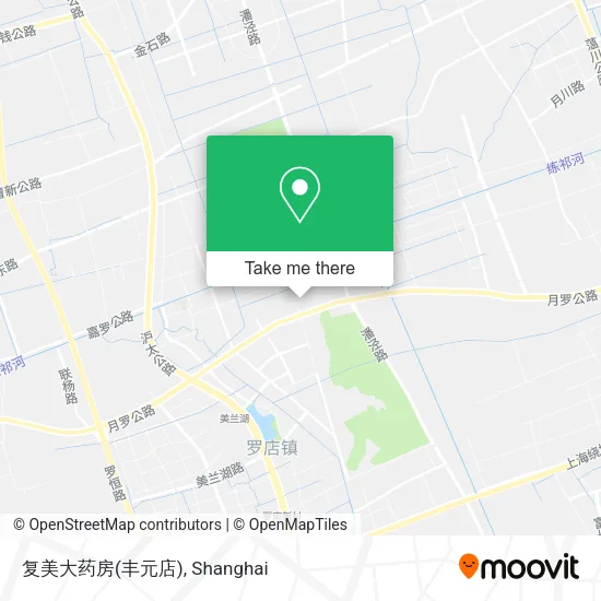 复美大药房(丰元店) map