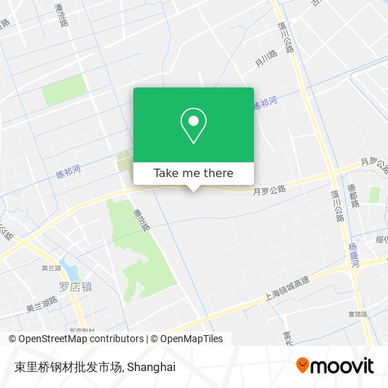 束里桥钢材批发市场 map