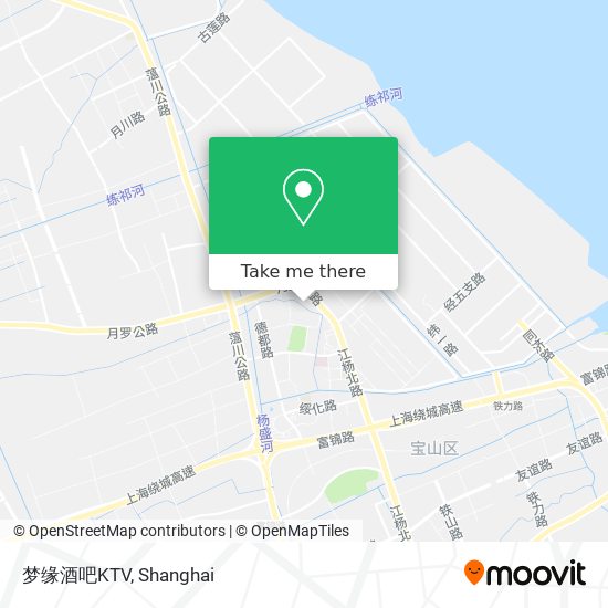 梦缘酒吧KTV map