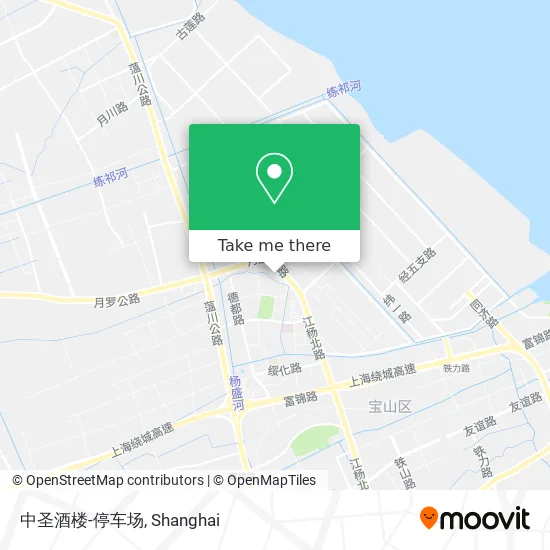 中圣酒楼-停车场 map