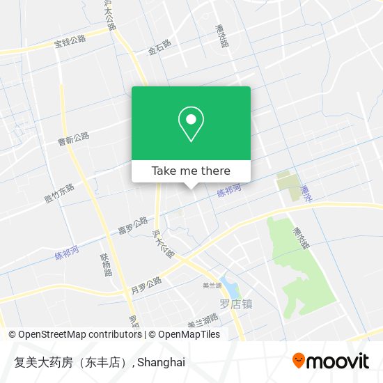 复美大药房（东丰店） map