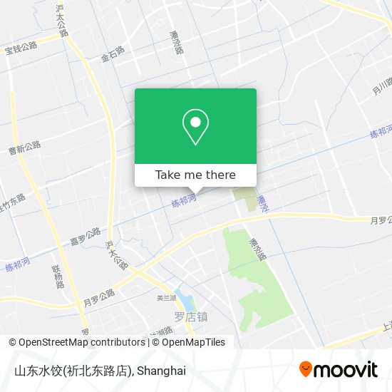 山东水饺(祈北东路店) map