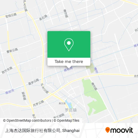 上海杰达国际旅行社有限公司 map