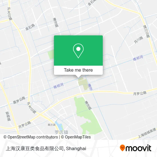 上海汉康豆类食品有限公司 map