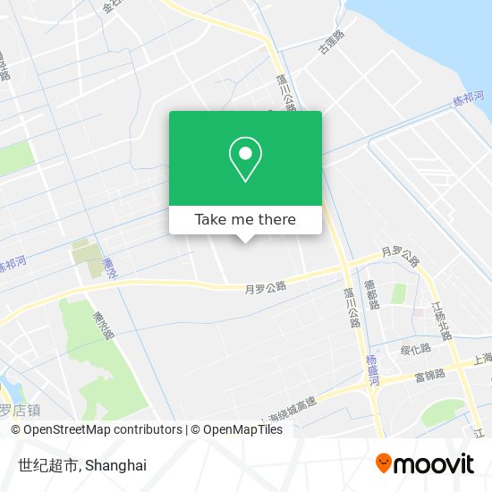 世纪超市 map