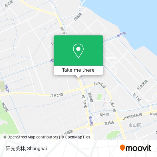 阳光美林 map