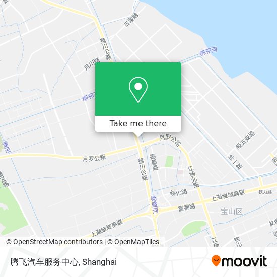 腾飞汽车服务中心 map