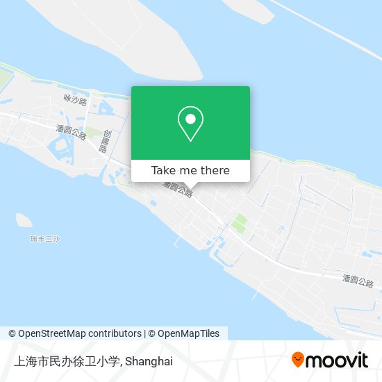 上海市民办徐卫小学 map