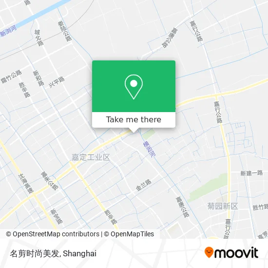名剪时尚美发 map