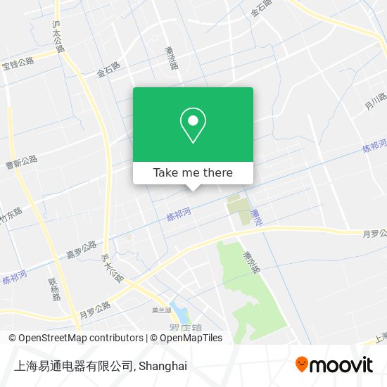 上海易通电器有限公司 map