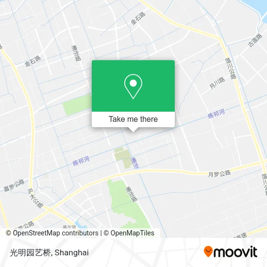 光明园艺桥 map