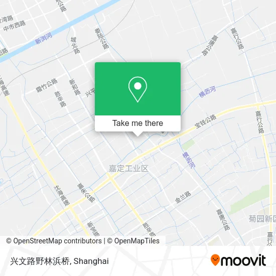 兴文路野林浜桥 map