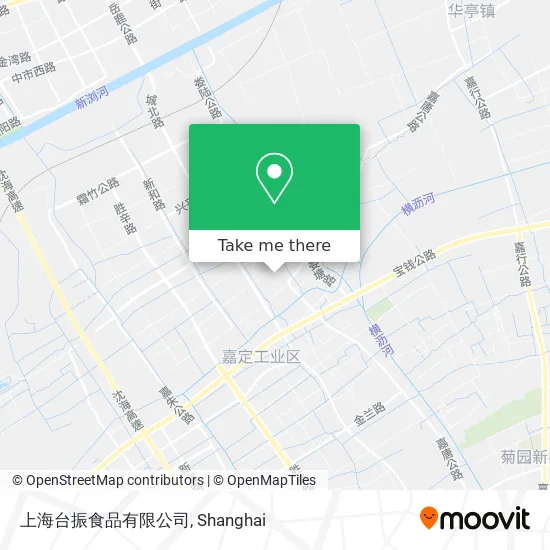 上海台振食品有限公司 map