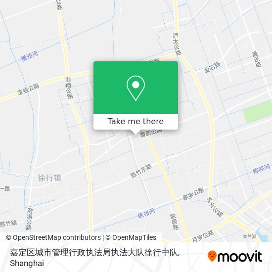 嘉定区城市管理行政执法局执法大队徐行中队 map