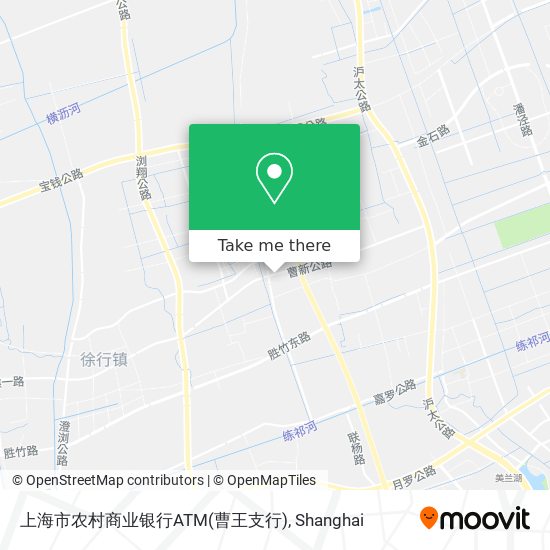 上海市农村商业银行ATM(曹王支行) map