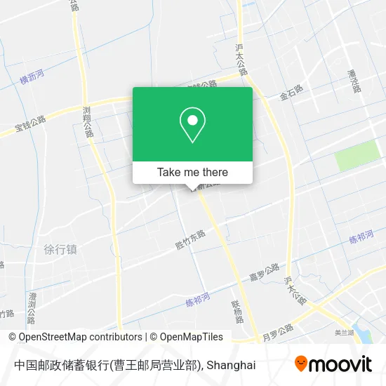 中国邮政储蓄银行(曹王邮局营业部) map