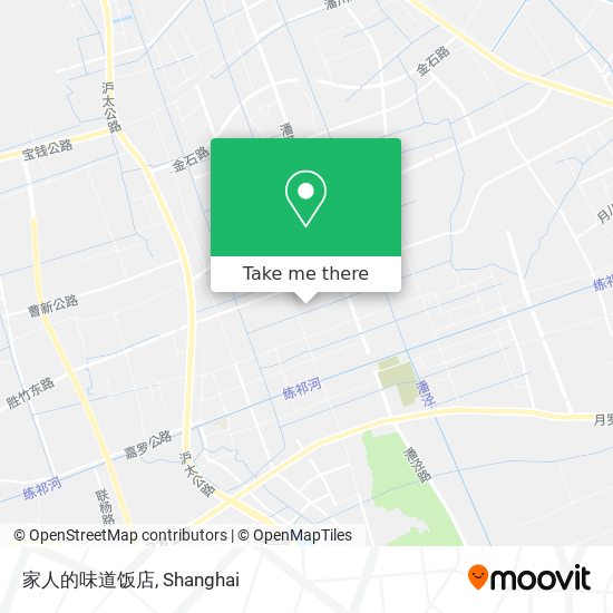家人的味道饭店 map