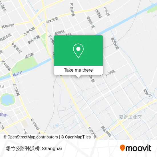 霜竹公路孙浜桥 map