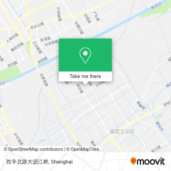 胜辛北路大沥江桥 map