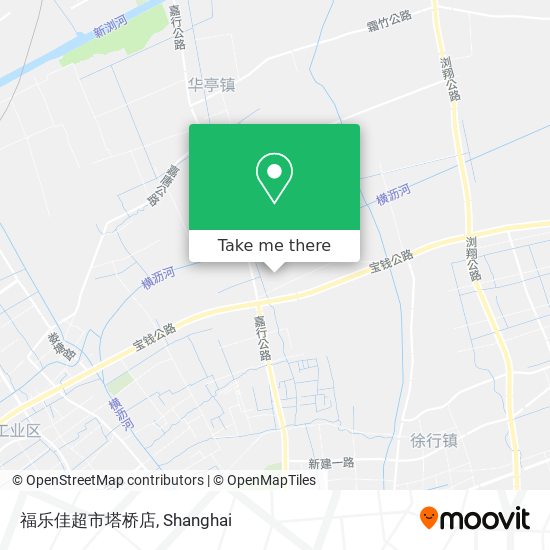 福乐佳超市塔桥店 map