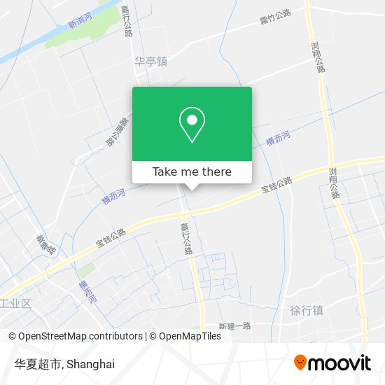 华夏超市 map