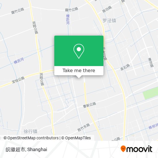 皖徽超市 map