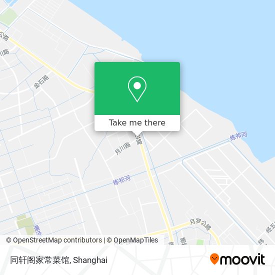 同轩阁家常菜馆 map