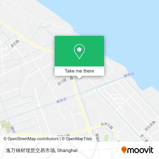 逸万钢材现货交易市场 map