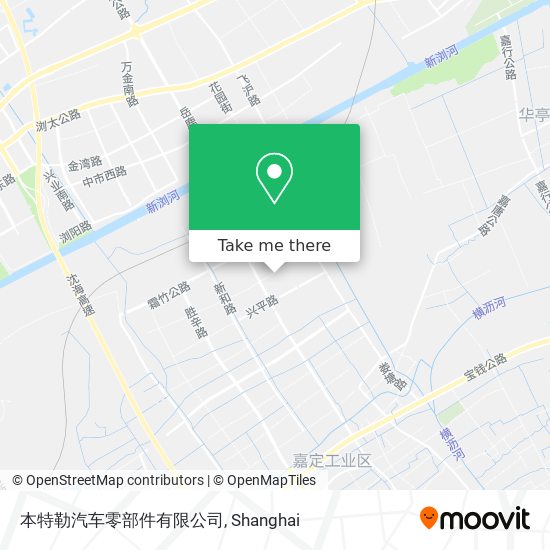 本特勒汽车零部件有限公司 map