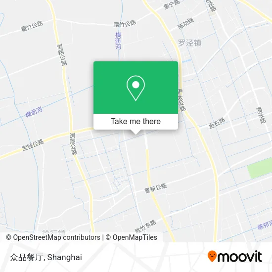众品餐厅 map