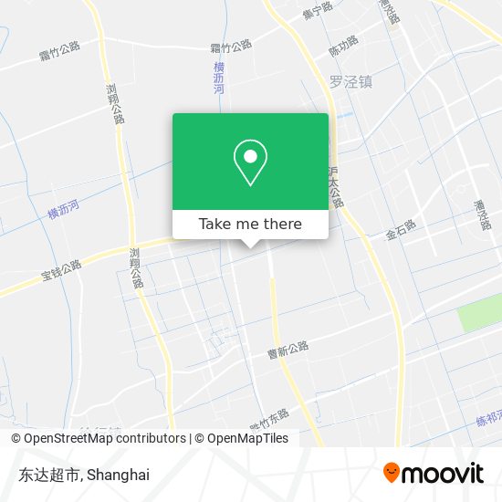 东达超市 map
